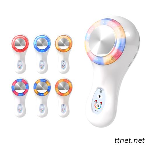 Ultrasound & LED Light Facial Care Beauty Device, Personal Facial Care Beauty And Health Equipment