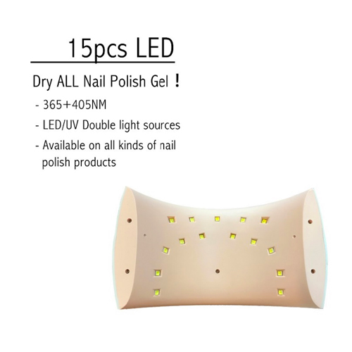 LED UV Lamp Nail Dryer, Personal Nail Care Beauty Equipment, UV Gel