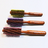 Professional Hair Brush with Bristle Pin, Anti-Static Brush, Hair Salon Brush, Wooden Handle Hair Brush