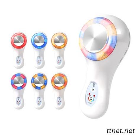 Ultrasound & LED Light Facial Care Beauty Device, Personal Facial Care Beauty And Health Equipment