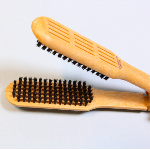 Professional Flat Iron Hair Brush, Hair Flat Clip Brush, Straight Hair Comb, Hair Salon Brush