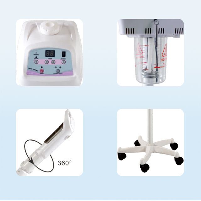 Digital Facial Steamer, Skin Care Beauty Equipment 